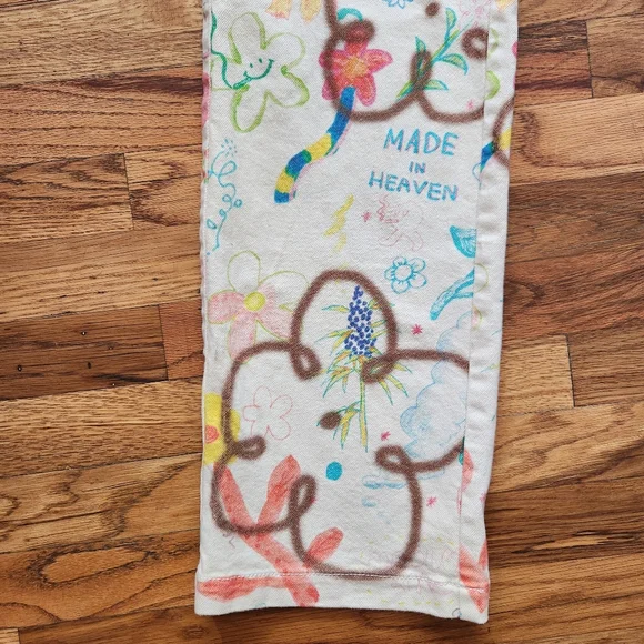 Sundae School spray doodle carpenter pants Sz M - Picture 3 of 8